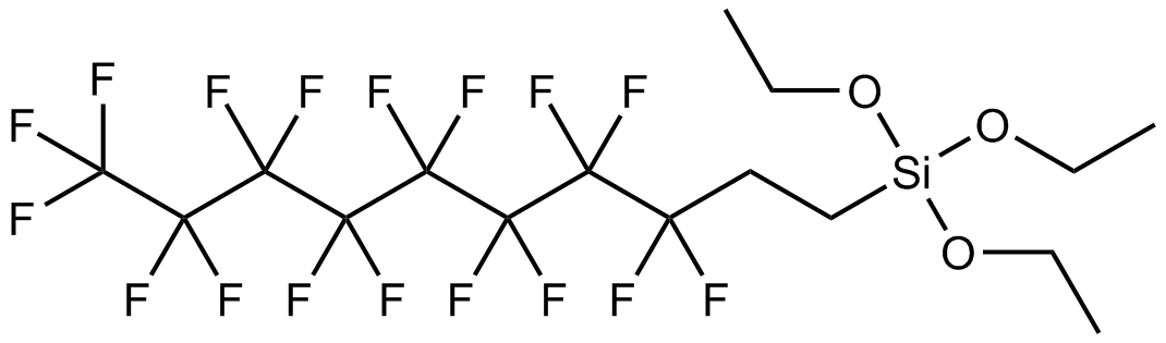 1H,1H,2H,2H-全氟癸基三乙氧基硅烷,96%