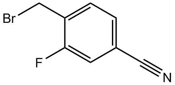 4-(溴甲基)-3-氟苯腈,98%