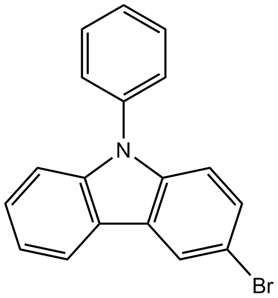 3-溴-9-苯基咔唑,98%(GC)