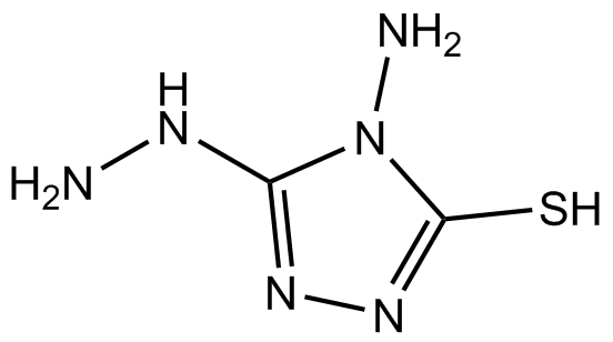 4-氨基-3-肼基-5-巰基-1,2,4-三唑(用于醛的測定),AR,95%