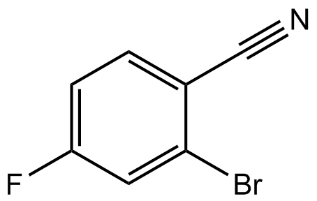 2-溴-4-氟苯甲腈,98%