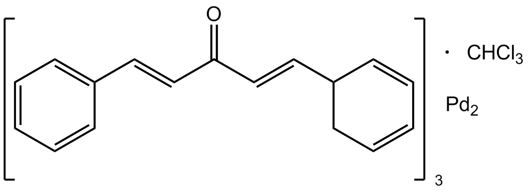 三(二亞芐基丙酮)二鈀，氯仿加合物,98%