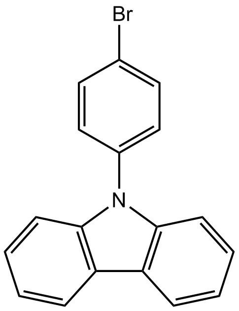 9-(4-溴苯基)咔唑,98%