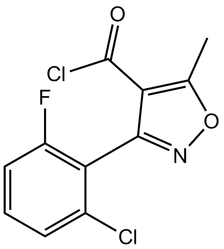 3-(2-氯-6-氟苯基)-5-甲基異唑-4-羰基氯,97%
