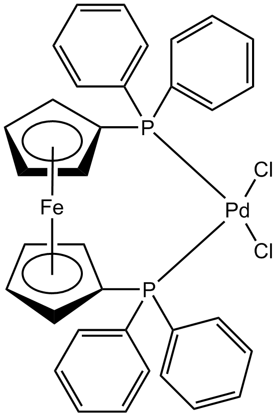 [1,1'-雙(二苯基膦基)二茂鐵]二氯化鈀,Pd 14.5%