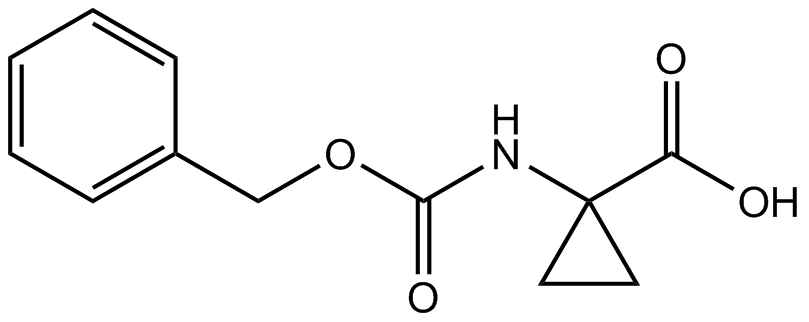 1-(芐氧羰基氨基)環丙烷羧酸,>98.0%(HPLC)