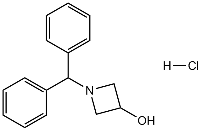 1-二苯甲基-3-羥基氮雜環丁烷鹽酸鹽,96%