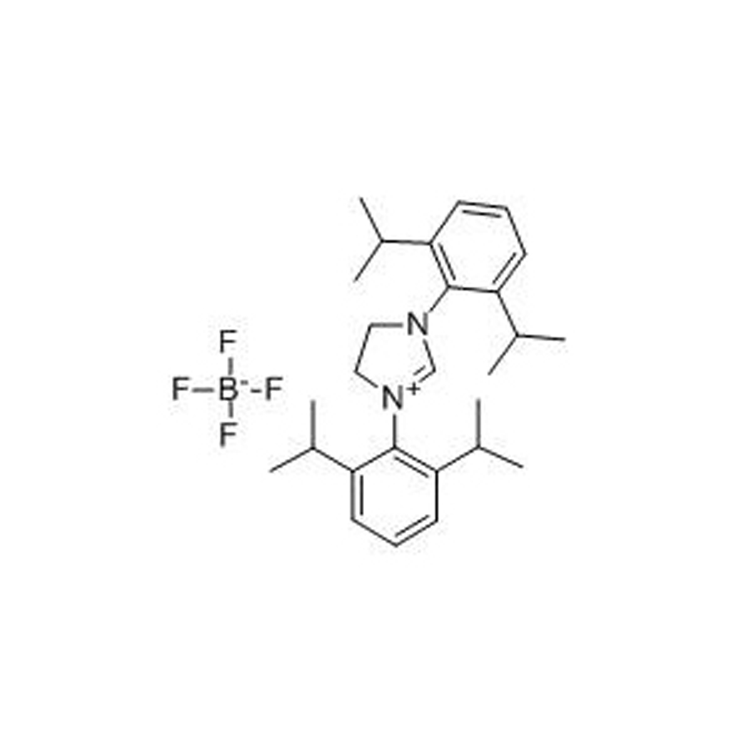 1,3-雙(2,6-二異丙苯基)-4,5-二氫咪唑四氟硼酸鹽,97%
